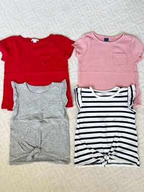 Girls Summer Tee Shirt Set - 3T.